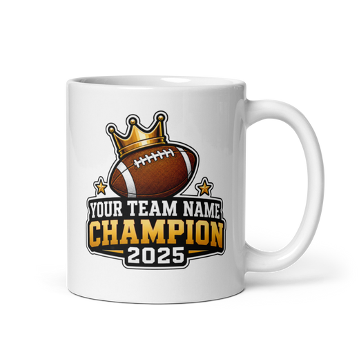 Crown Champion fantasy football mug