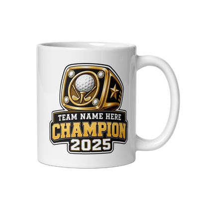 Championship Ring Fantasy Golf Mug