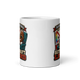 Auto Draft Legend fantasy football mug, front view