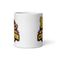Bijan Mustard fantasy football champion mug, front view