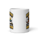 Birthday Boss fantasy football mug, front view