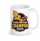 Bijan Mustard fantasy football mug 15oz, personalized with your team name