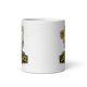 Dead Last Standings fantasy football loser mug, front view