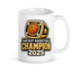 Championship Ring Fantasy Basketball Mug 15oz, personalized with your team name