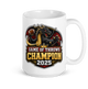 Game of Throws fantasy football mug 15oz, personalized with your team name