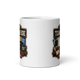League Headquarters fantasy football league mug, front view