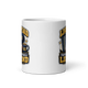 Lineup Dad fantasy football mug, front view