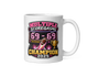Multiple Scoregasms fantasy football mug 11oz, personalized with your team name