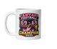 Multiple Scoregasms fantasy football mug 11oz, opposite side