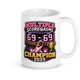 Multiple Scoregasms fantasy football mug 15oz, personalized with your team name