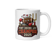 Punt Drunk Love fantasy football mug 11oz, personalized with your team name