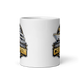 Prestige Worldwide Champion fantasy football mug, front view