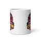 Show Me Your TDs football mug, front view