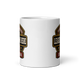 Founding Member Patch fantasy football mug 11oz, front view