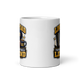 Lineup Dad fantasy football mug 11oz, front view