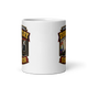 Draft Day Survivor fantasy football mug 11oz, front view