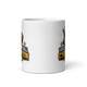 Gridiron King Champion fantasy football mug 11oz, front view