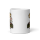 Participation Trophy Last Place personalized fantasy football loser mug, white glossy 11oz, front view