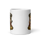 Fantasy Football Champion throne trophy mug 11oz, front view