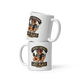 Toilet Throne Last Place fantasy football mug 11oz, front view