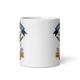 Crowned Golf Champion Mug 11oz, front view