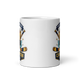 Crowned fantasy hockey champion mug 11oz, front view