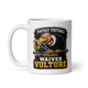Waiver Vulture fantasy football mug 11oz, handle on left