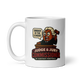 Judge & Jury Commissioner fantasy football mug 11oz, handle on left
