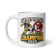 No Punt Intended Champion football mug 11oz, handle on left