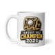 Championship Ring Fantasy Golf Mug 11oz, handle on left