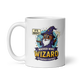 Waiver Wire Wizard fantasy football mug 11oz, handle on left