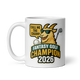 Golf GOAT Champion Mug 11oz, handle on left