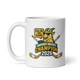 GOAT fantasy hockey champion mug 11oz, handle on left