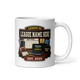 League Headquarters fantasy football mug 11oz, handle on right