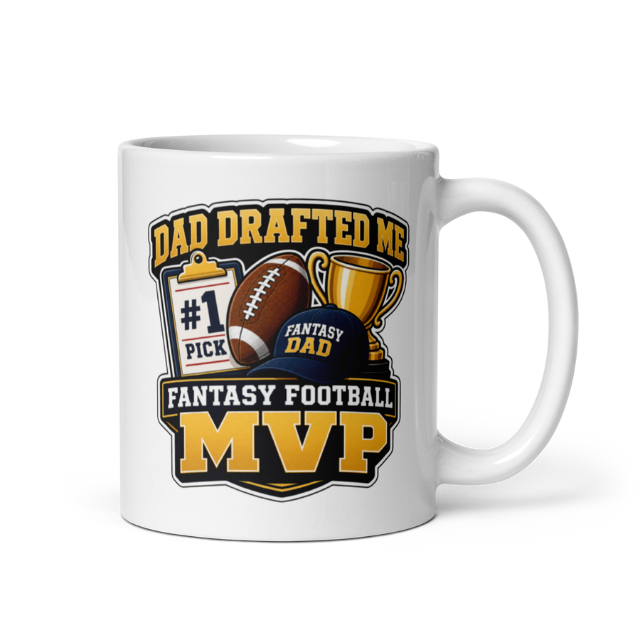Dad Drafted Me Mug