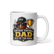 Fantasy Football Dad fantasy football mug 11oz, handle on right