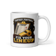 Fix Your Lineup fantasy football mug 11oz, handle on right