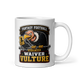 Waiver Vulture fantasy football mug 11oz, handle on right