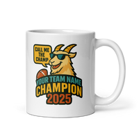 The G.O.A.T. Champion Mug