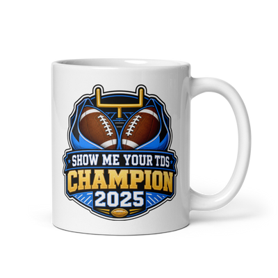 Show Me Your TDS Blue Champion Mug