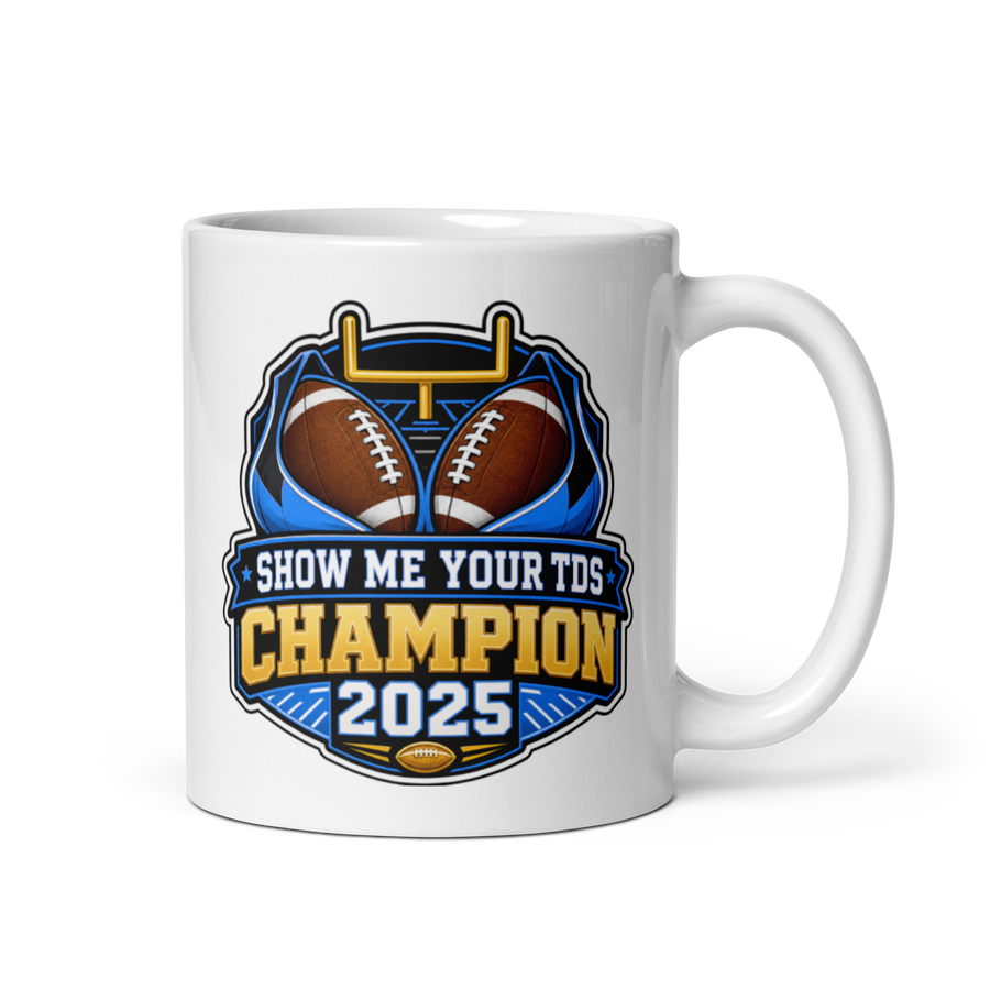 Show Me Your TDS Blue Champion Mug