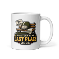Benched By October Last Place Mug