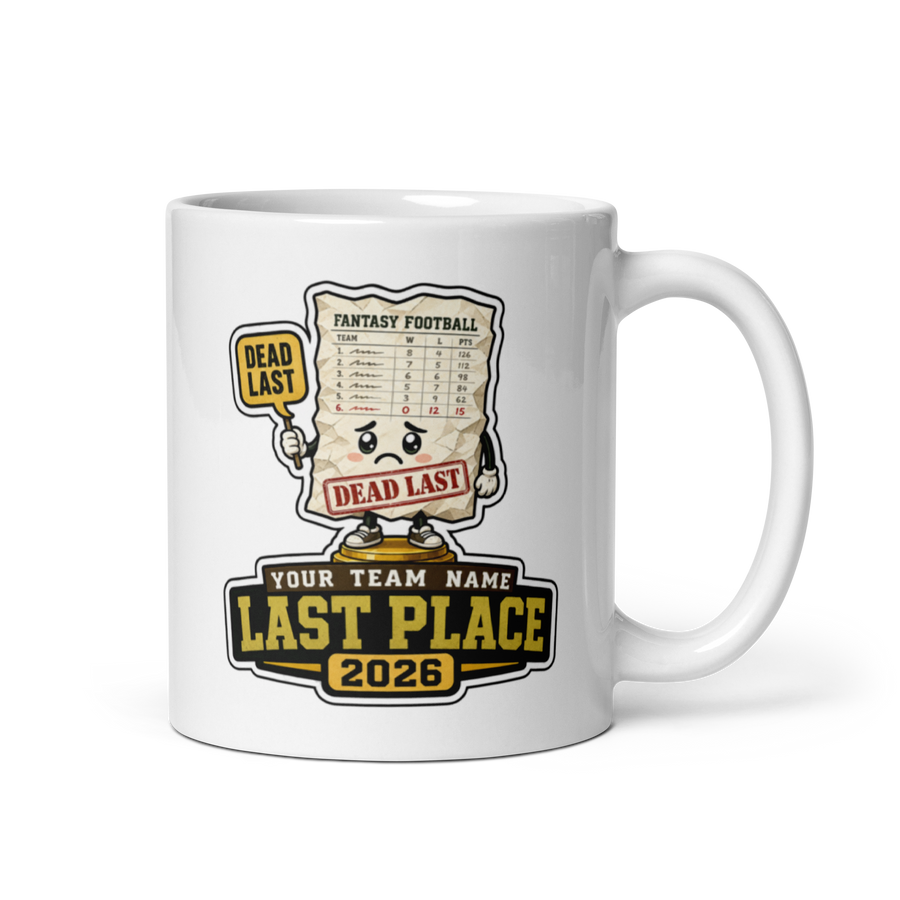 Dead Last Standings Last Place Mug