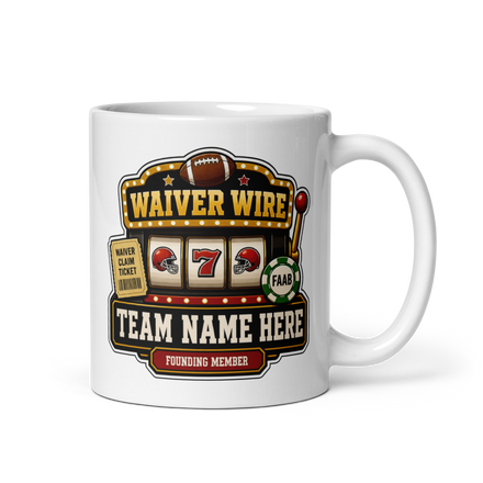 Waiver Wire Casino Mug