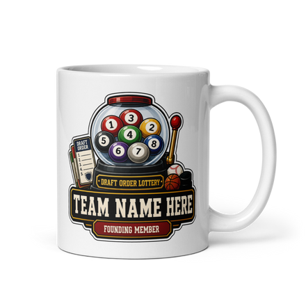 Draft Order Lottery Mug