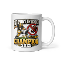 No Punt Intended Champion Mug