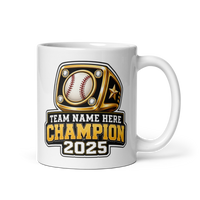 Championship Ring Fantasy Baseball Mug