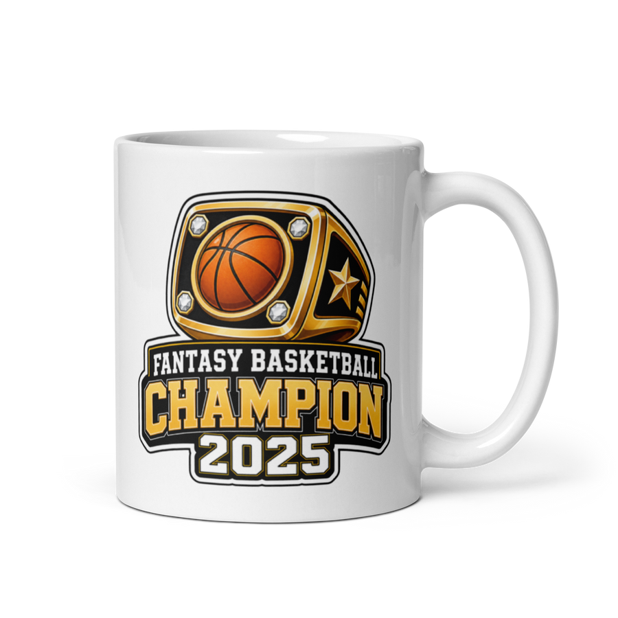 Championship Ring Fantasy Basketball Mug