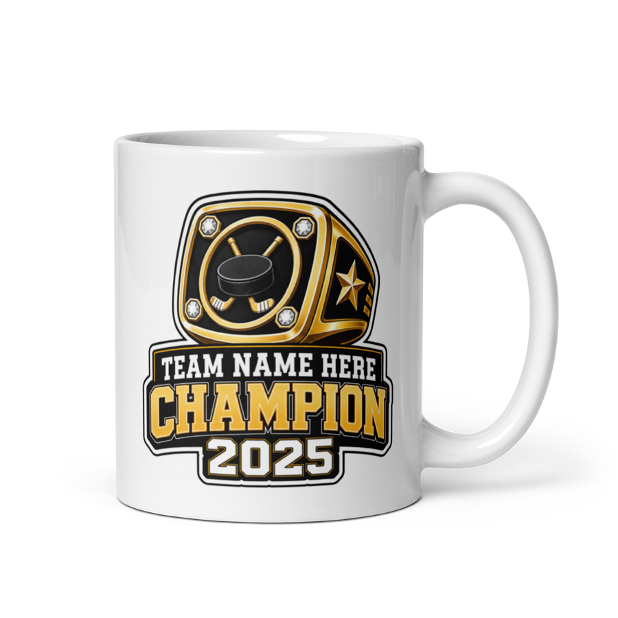 Championship Ring Fantasy Hockey Mug