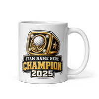 Championship Ring Fantasy Golf Mug
